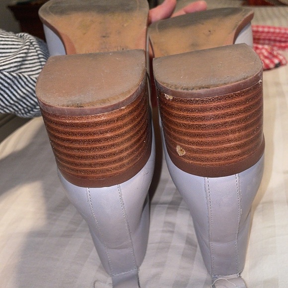 Gray Rosie Franco Sarto Booties 7 - Picture 9 of 9